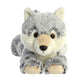 Aurora® Adorable Flopsie™ Winter Wolf™ Stuffed Animal - Gray 11.5 Inches, Polyester, Perfect for Imaginative Play, Kids & Adults