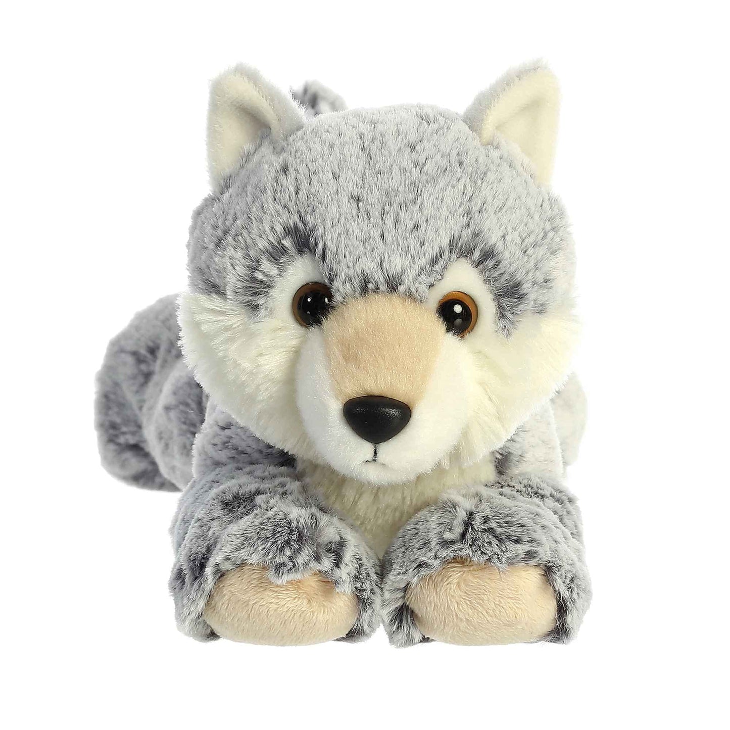 Aurora® Adorable Flopsie™ Winter Wolf™ Stuffed Animal - Gray 11.5 Inches, Polyester, Perfect for Imaginative Play, Kids & Adults