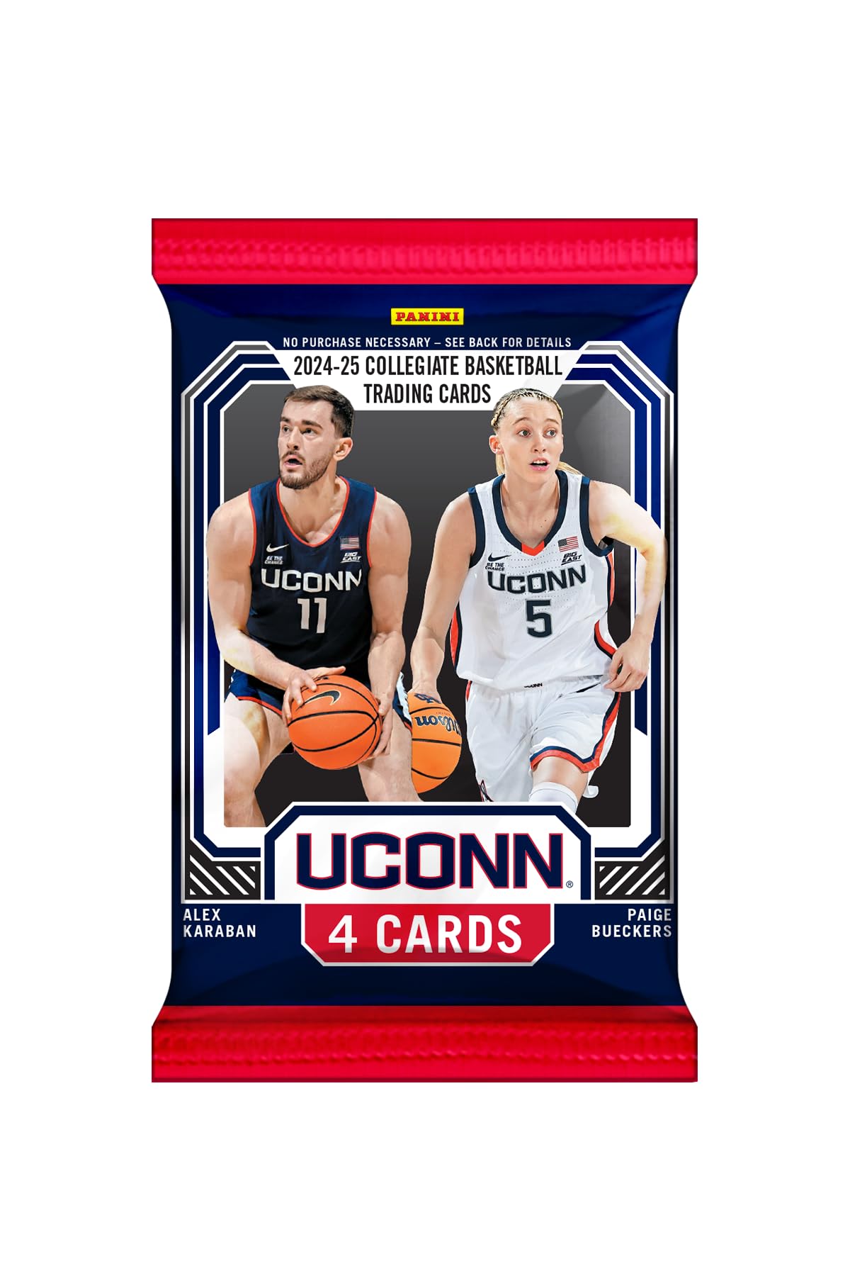 2024 Panini UConn Huskies Basketball Blaster Box - Official NCAA Trading Cards - Blaster-limited availability Parallels  Inserts & Rookies - Sealed Panini Retail Box