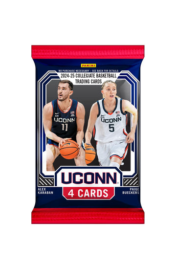 2024 Panini UConn Huskies Basketball Blaster Box - Official NCAA Trading Cards - Blaster-limited availability Parallels  Inserts & Rookies - Sealed Panini Retail Box