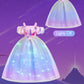 Minetom Princess Dress For Girls Costume Princess Dress Up Clothes For Little Girls Birthday Cosplay Party Outfit 7-8 Years