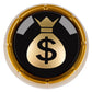 Mealivos Talking Button,Button-Complete Red/Black… (Gold Black)