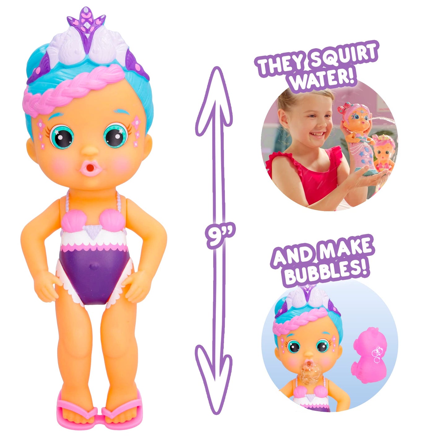 Bloopies Mermaid Magic Tail W2 Nelly