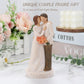 Kohehe Couple Gifts, Anniversary Couple Gift For Women, Wedding Engagement Gifts For Couple, 6.7' Couple Figurines Gift For Birthday Valentines Day Christmas(Couple-Figurine)