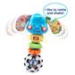 VTech Baby Rattle and Sing Puppy - Multicolor Small Plush Toy for Infants, Soft Interactive Learning Toy