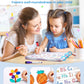 Joycat Preschool Learning Activities 48 Reusable Pages, Handwriting Practice For Kids Toddlers, Tracing Letter Number Workbooks, Educational Autism Busy Book, Learning Gift Toys For 3 4 5 Year Olds