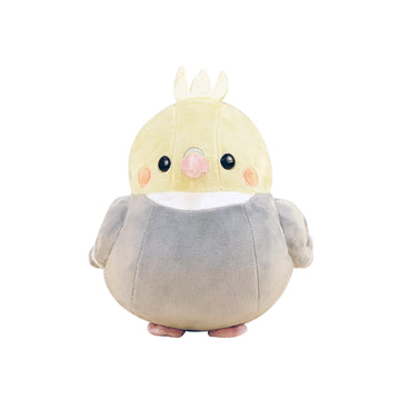 Bellzi Cockatiel - Cute Stuffed Animal Plush Toy - Adorable Soft Cockatiel Bird Toy Plushies And Gifts - Perfect Present For All