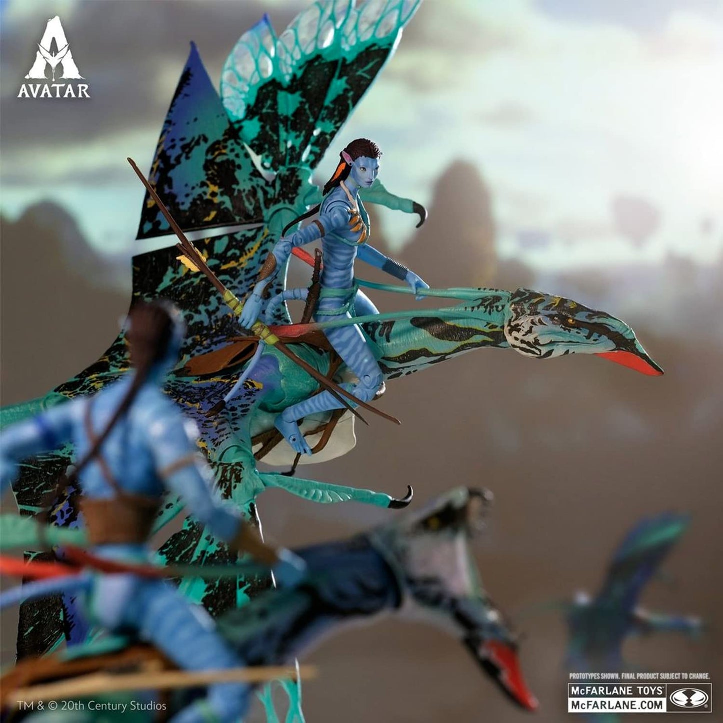 McFarlane Toys Avatar MEGA Banshee A1 Jake Sully's Banshee, Multicolor, One Size, Plastic, Model TM16321