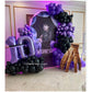 4 Balloon Number 40 Inch Large Mylar Foil Helium Purple Balloons For 4Th Birthday Party, Number 4 14 40 44 Party Decorations, Sq