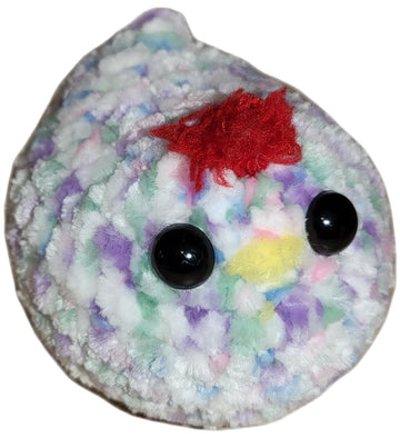 Cute Chicken Plushie | Stuffed Animal | Cute Amigurumi Kawaii | Handmade | Crochet (Mini, Lullaby)