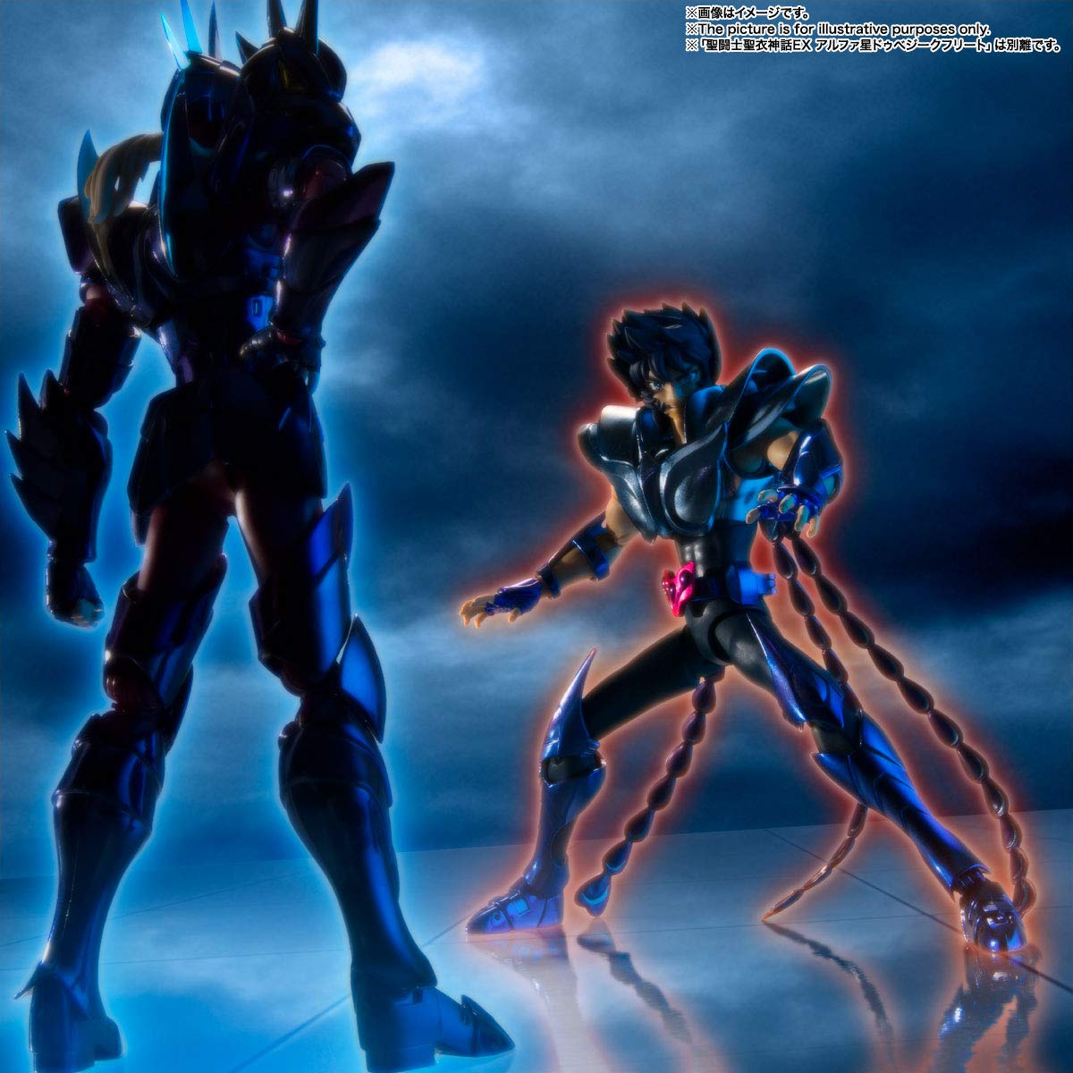 Unknown Noname Saint Seiya Saint Cloth Myth Ex Phoenix Ikki Revival Figurine 17 Cm Black