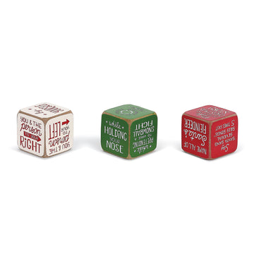 Demdaco Party Starter Dice Amazing Colorful 2 X 2 Mdf Wood Christmas Activity Game
