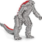 Mechadragon Vs. Kong Toy Action Figure, King Of The Monsters 2021 Movie Series Movable Joints Birthday Kid Gift, Travel Bag