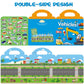 Reusable Sticker Books For Kids, Travel Removable Toddler Vehicle Sticker Books For 3 4 5 Year Old Girls Boys Birthday Gifts Educational Learning Toys For Age 3-5