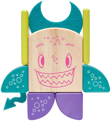 Tegu Pip Magnetic Wooden Block Set For 1-99 Years Old