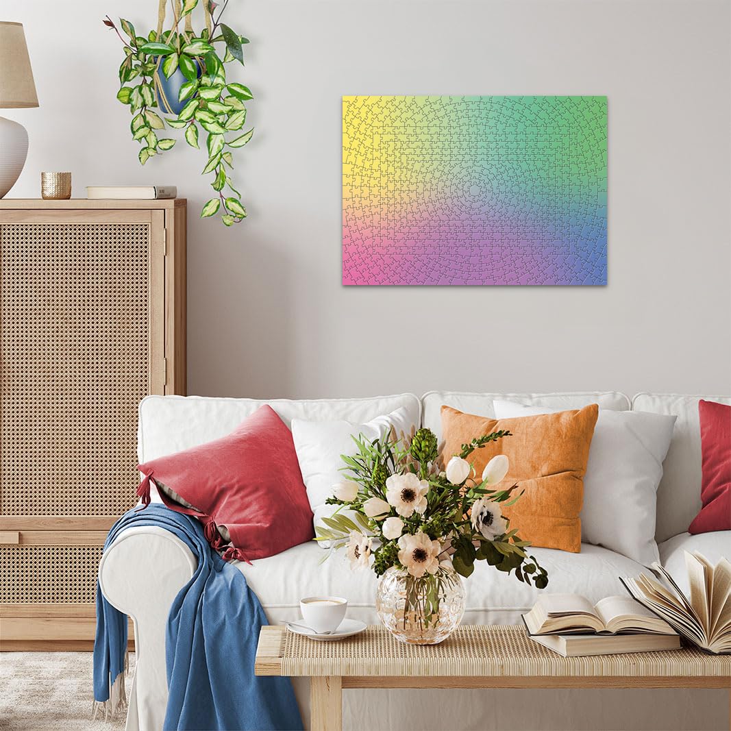 Ravensburger Krypt Gradient 631 Piece Challenge Jigsaw Puzzle For Adults - 12000146 - Handcrafted Tooling, Made In Germany, Ever