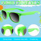 Morcheiong 12 Pack Party Sunglasses In Bulk For Birthday Summer Party Goody Bag Fillers Favors (Green)