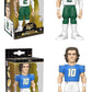 Tackle Football Figure Pack Funko Pop Gold Bundle: Team Players Zach Wilson New York + Justin Herbert Los Angeles W/ Chance Of C