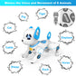 Supireo Remote Control Robot Dog Toy, Rc Dog Programmable Smart Interactive Robotic Pets, Rc Stunt Robot Toys Dog Imitates Animals Music Dancing Handstand Push-Up Follow Functions For Boys Girls Toy