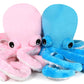Ice King Bear Cute Big Eyes Octopus Large Stuffed Animals Plush Toy 22 Inches (Pink)