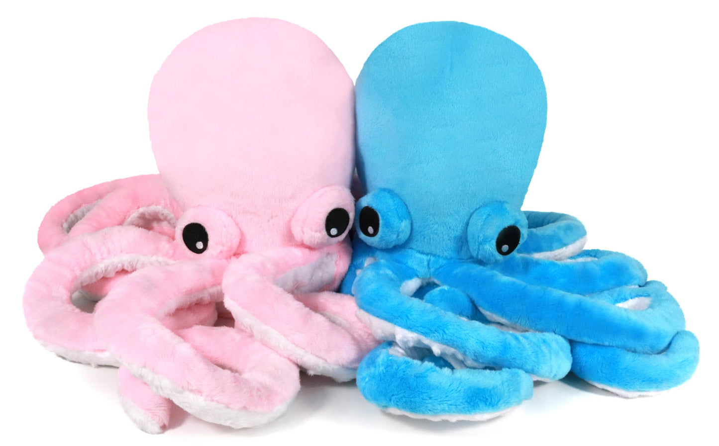 Ice King Bear Cute Big Eyes Octopus Large Stuffed Animals Plush Toy 22 Inches (Pink)