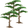Operitacx 3pcs Miniature Model Trees  Mini Trees for Crafts  Artificial Cypress Model Train Scenery Dollhouse Landscape Supplies