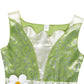 Wonderbabe Green Fairy Tale Princess Tiana Dress Fancy Birthday Party Dresses Halloween Christmas Party Dress Up Role Play Dress