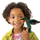 Folkmanis Mini Hummingbird Finger Puppet, Bluegreen, White, Red, Black, 1 Ea