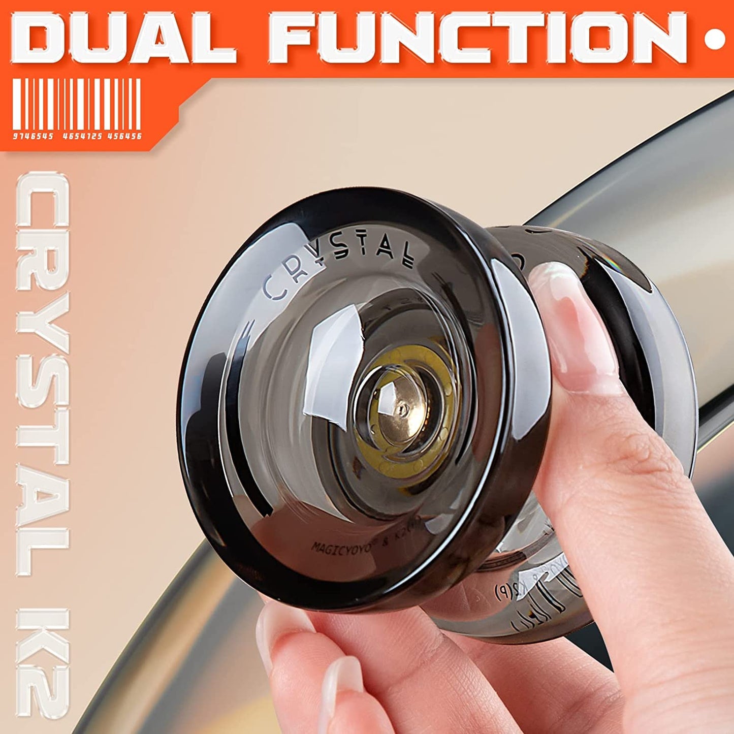 Pack Of 3 Dual Purpose Yoyos -Magicyoyo Responsive Yoyo N11 Alloy Yoyo +K2 Plastic Yoyos With Unresponsive Bearings Kit For Prof