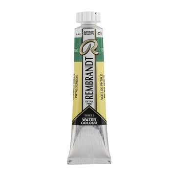 Rembrandt Watercolour Tube 20 ml Phthalo green 675 (05046750)