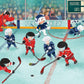Eurographics Hockey Junior League Puzzle (60-Piece), Multi