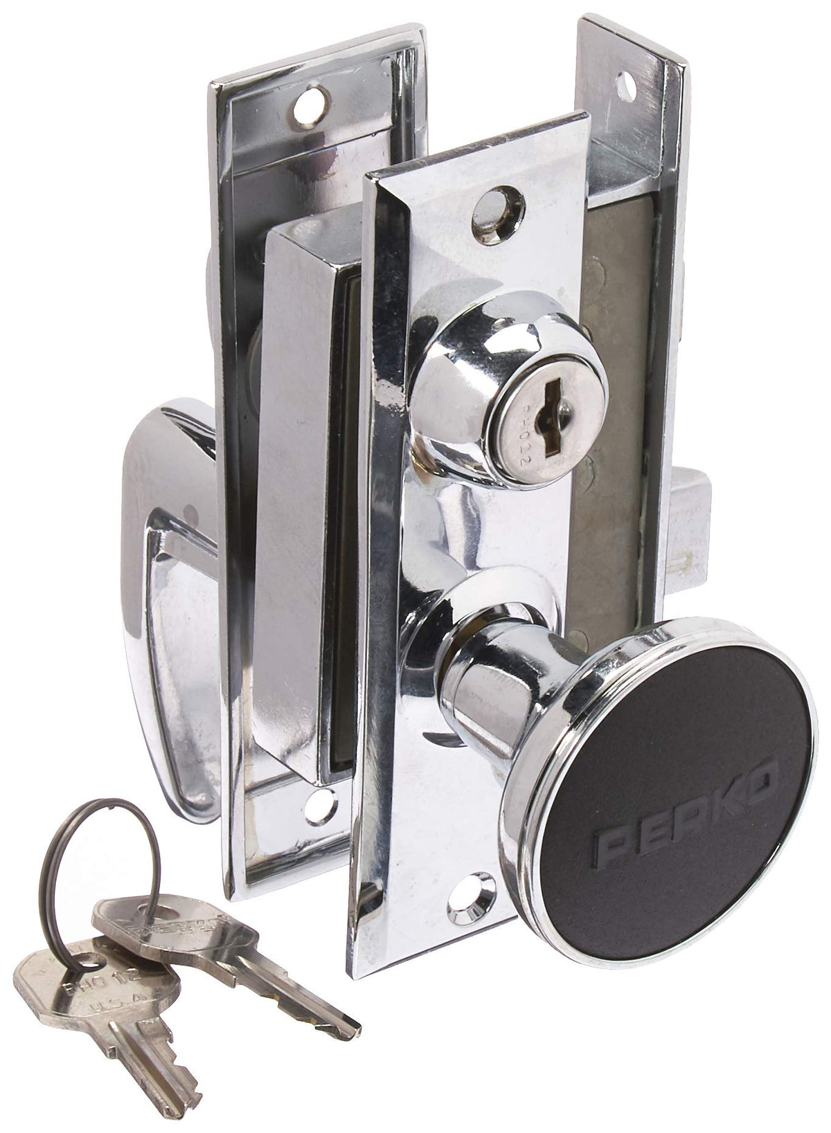 Perko 0927DP0CHR Mortise Lock Set with Bolt, Chrome