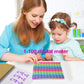 Ek-Memory-Fish Number Game P0Pp Math Toy, Exercise Children'S Logical Thinking, Relieve Stress, Fidget Game For Teachers To Create A Variety Of Math Operations [1-100 Number Table]