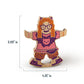Genuine Fred Crazy CAT Lady Wooden Balance Game, Medium, Assorted Colors, Model 5287554