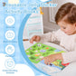 Newest Animals Sticker Book For Kids 2-4,Reusable Jelly Stciekr Activity Book For Kids,Birthday Party Gift Removable &Washable C