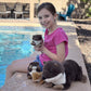 BENINY Otter Stuffed Animal Set - 24" Plush Mommy Otter with 3 Babies, Brown Polyester Toy, Perfect for Gifts and Parties