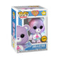 Funko Pop! Care Bears 40th Anniversary Care-A-Lot Bear - Translucent Glitter Chase, Standard Size, Multicolor, Model 61557