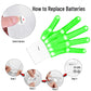 Uweidoit Led Gloves, Flash Finger Lights Gloves, 3 Colors 10 Modes Colorful Light Up Gloves Glowing Christmas Costume Clubbing Party Favors Toys For Boys Girls