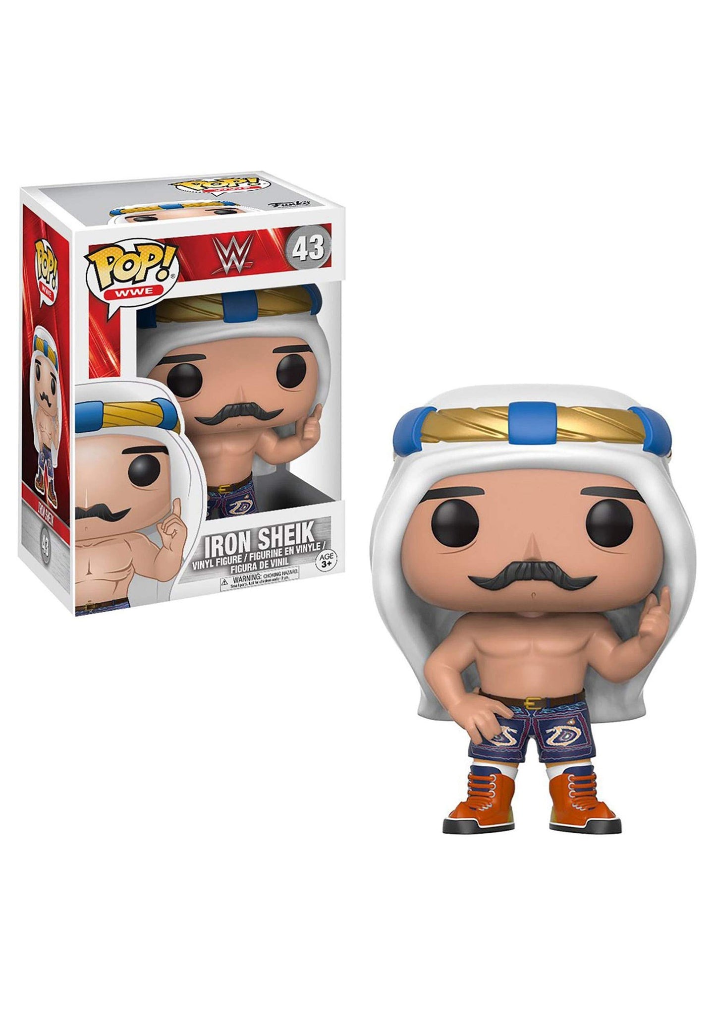 Funko Pop Wwe-Iron Sheik Old School (Styles May Vary)
