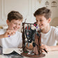 SATHIBI Mechanical Horror Bat Building Set - 839 PCS Black Plastic Collectible Toy for Adults & Teens 8+