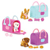 Pucci Pups - Collectible Puppy Set – Chocolate Lab, Maltese, Chihuahua – Carrier Purse – Dog Accessories Included – Toys For Kids 3+