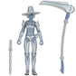 Roblox Imagination Collection - Aven  The Silver Warrior Figure Pack [Includes limited availability Virtual Item]