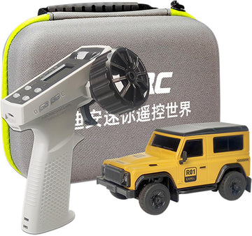 Ldarc 1:64 Scale Mini Rc Truck Rtr Rc Rock Crawler 2.4Ghz Hobby Grade Remote Control Car Model Vehicle Rc Buggy (R01-Yellow)