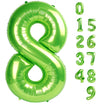 40 Inch Number 8 Balloon, Giant Light Green 8 18 28 80 Birthday Balloons, 8Th Birthday Decorations Party Supplies, Wedding Anniv