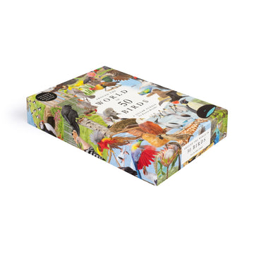 Laurence King 1000 Piece Puzzle - Around The World in 50 Birds - Paper - Model 9781399620024
