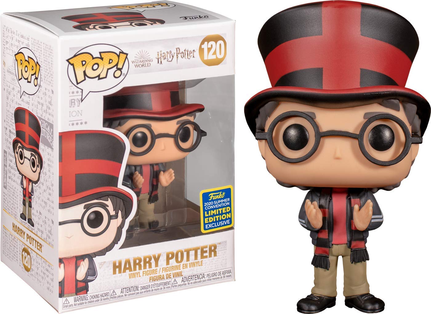 Funko Pop! Movies: Wizarding World - Harry Potter At Quidditch World Cup, Multicolor 2020 Summer Convention Exclusive