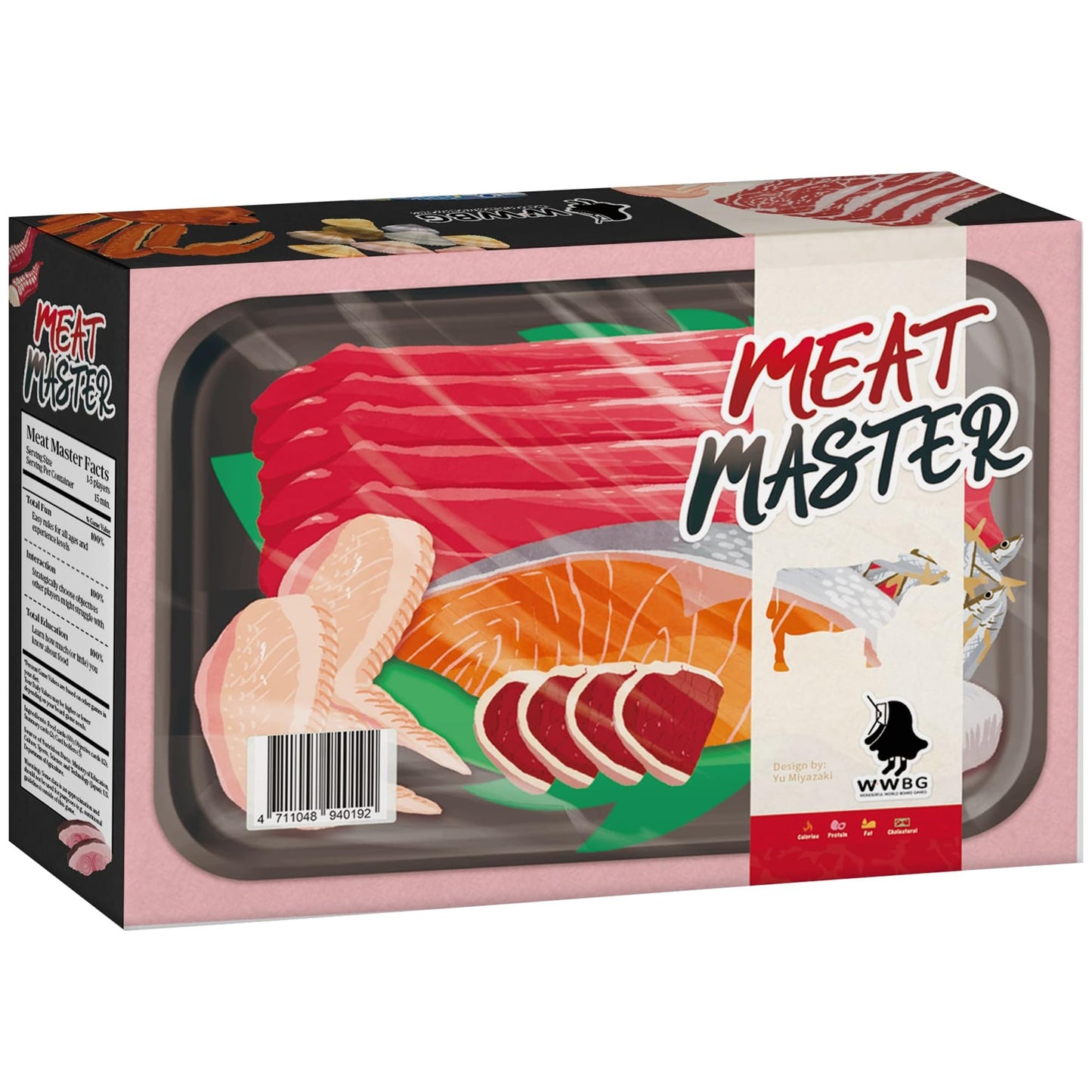 Wonderful World: Meat Master - Trivia Party Card Game, Educational Nutrition & Food Based Topics, Fun Competitive Play, Family &