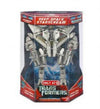 Transformers Deep Space Starscream Action Figure - Silver Metallic, Plastic, Model 653569313540