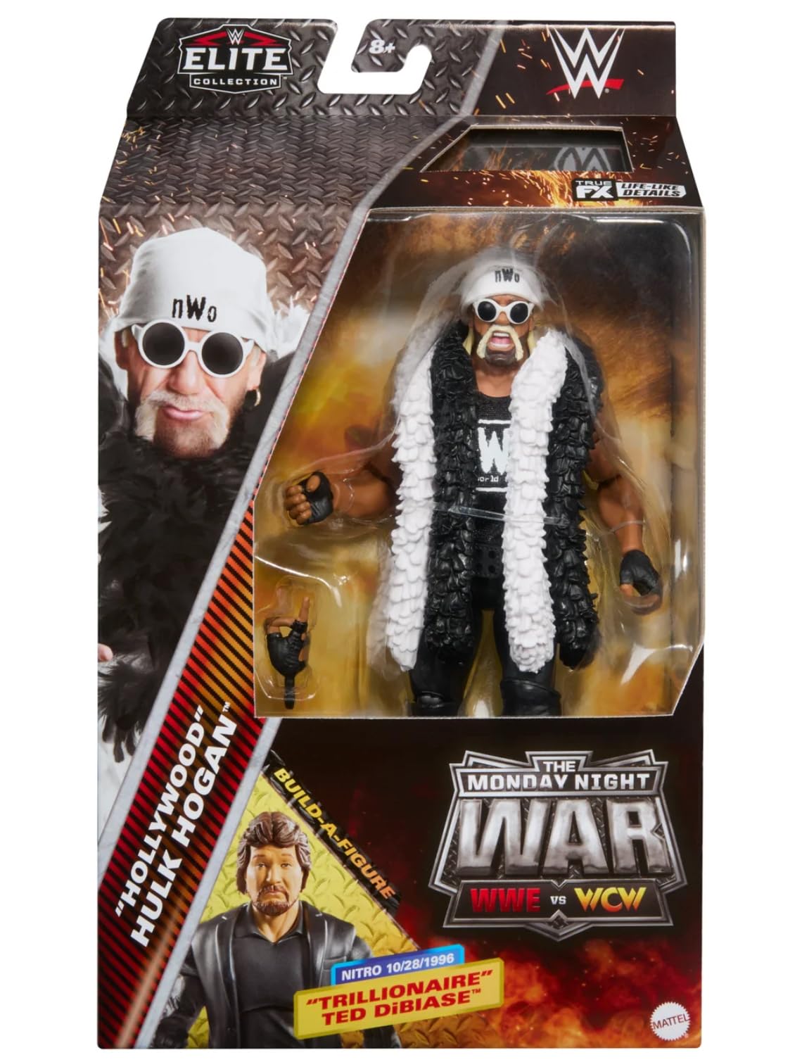 WWE Hollywood Hulk Hogan NWO 2025 Mattel advanced Collection Monday Night Wars Series 7 Wrestling Action Figure Toy
