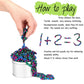 1000Pcs Multicolor 4 In 1 Magnet Balls Desk Toys For Adults, Ferrite Crags Magnetic Putty Desk Fidget Toys For Office